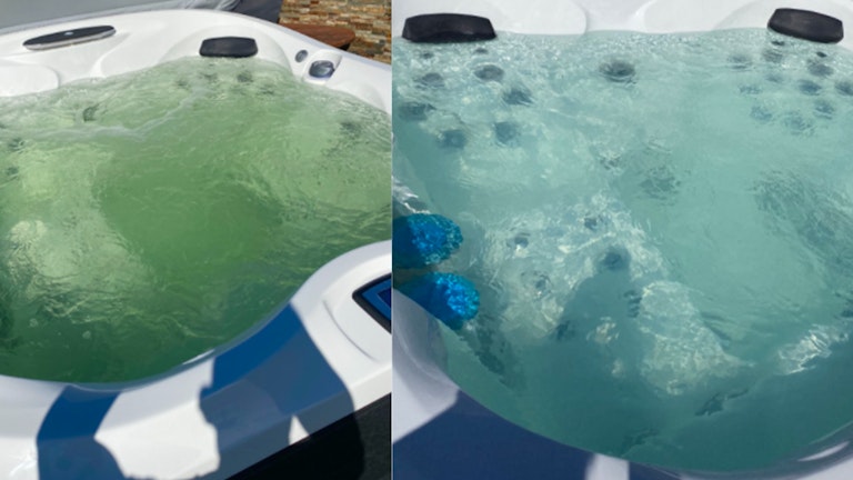 Сауна с большим теплым бассейном