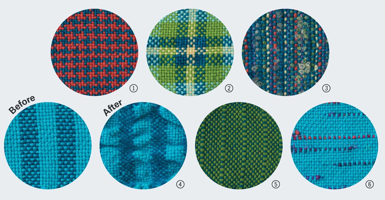 Anything-but-plain-weave