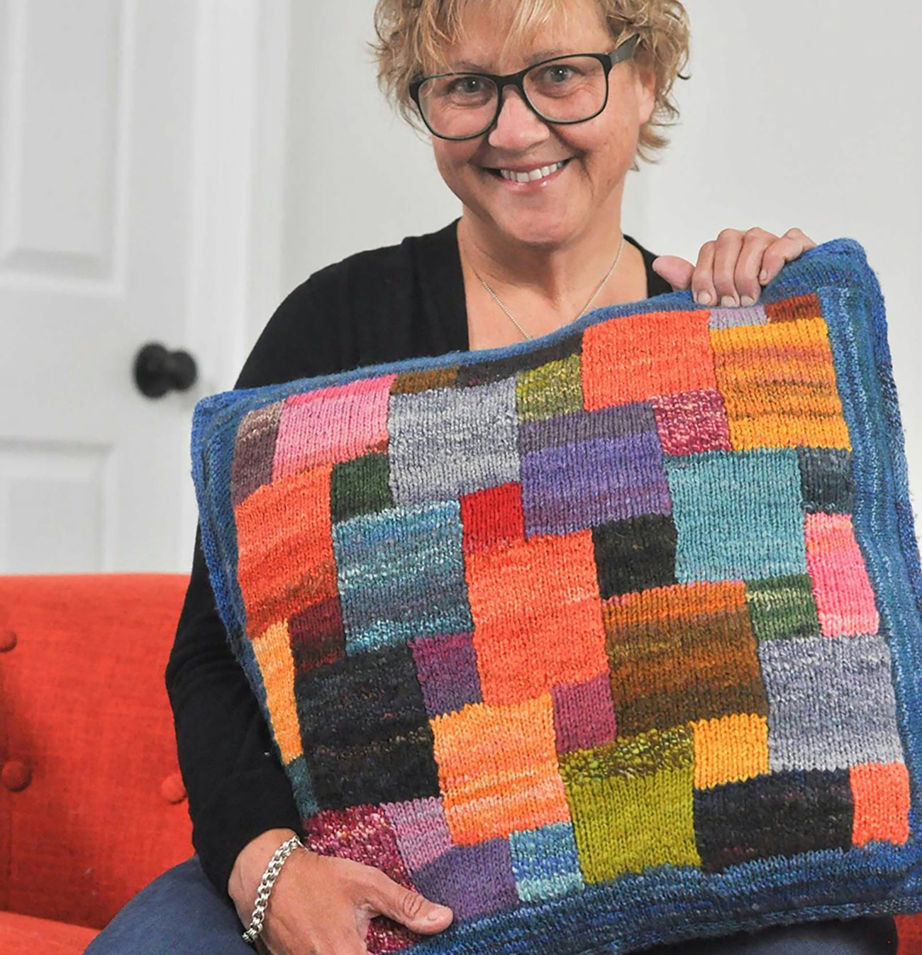 Kaffe Fassett pillow