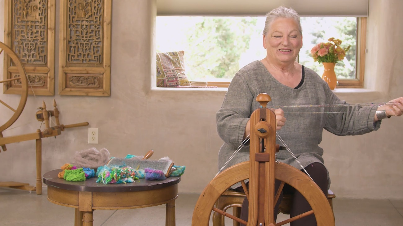 Learn how to create two-ply, three-ply, and four-strand cabled samples at the wheel.