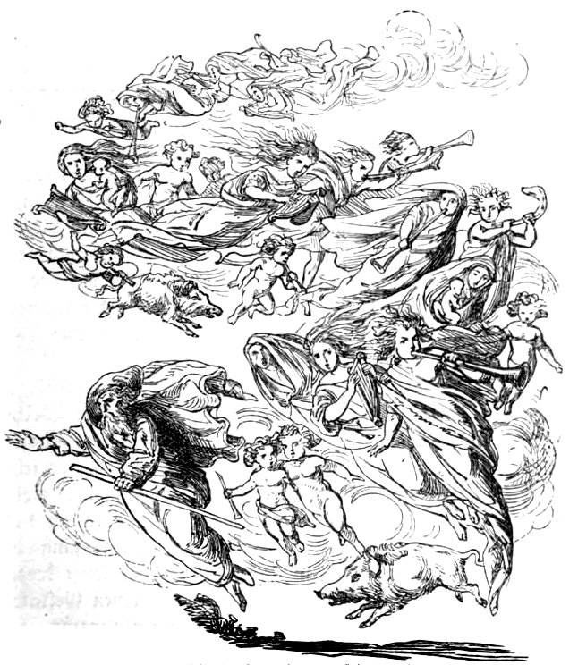 Das festliche Jahr img021 Frau Holle (Perchta)