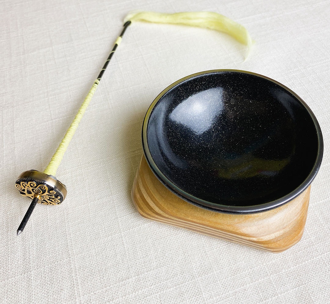 Takli-and-bowl
