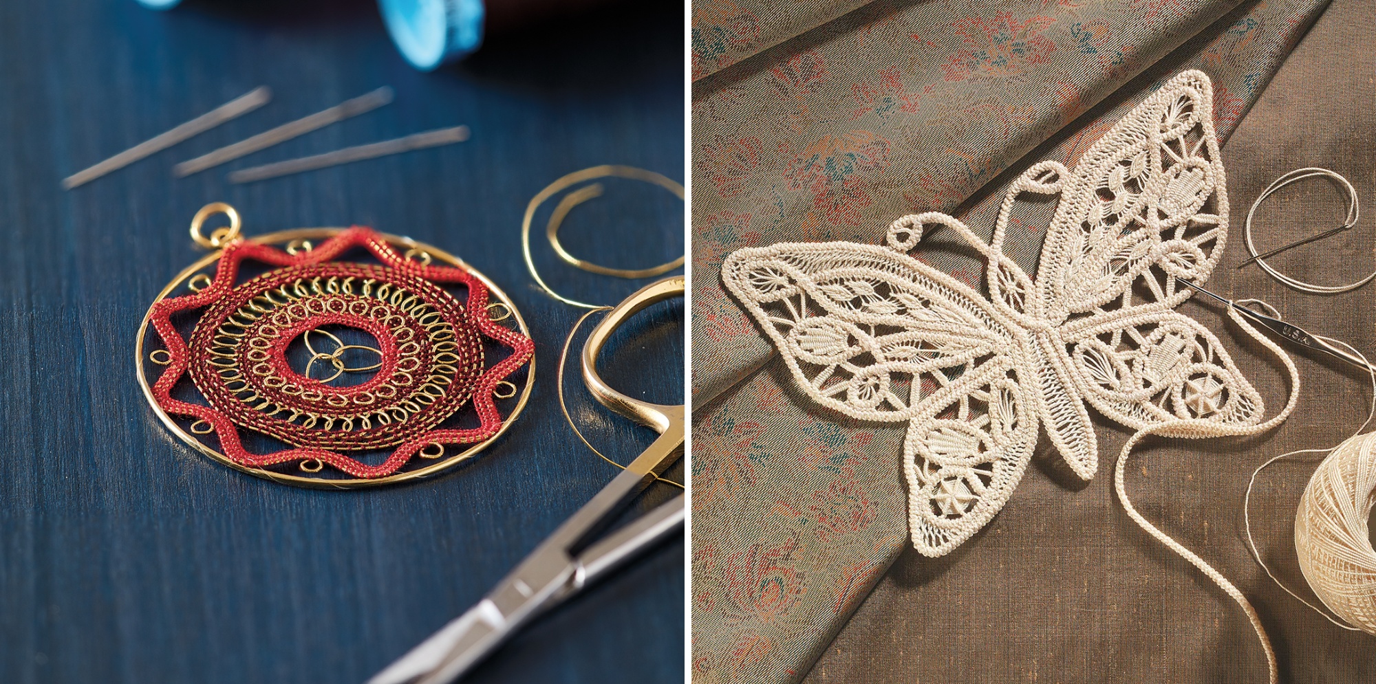 needle lace combine