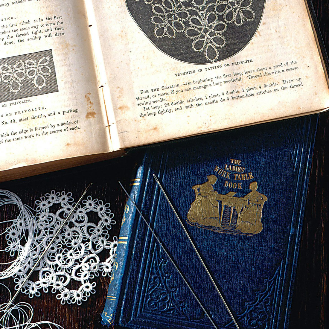 Ladies' Work-table book and The Ladies' Handbook of Fancy and Ornamental Work