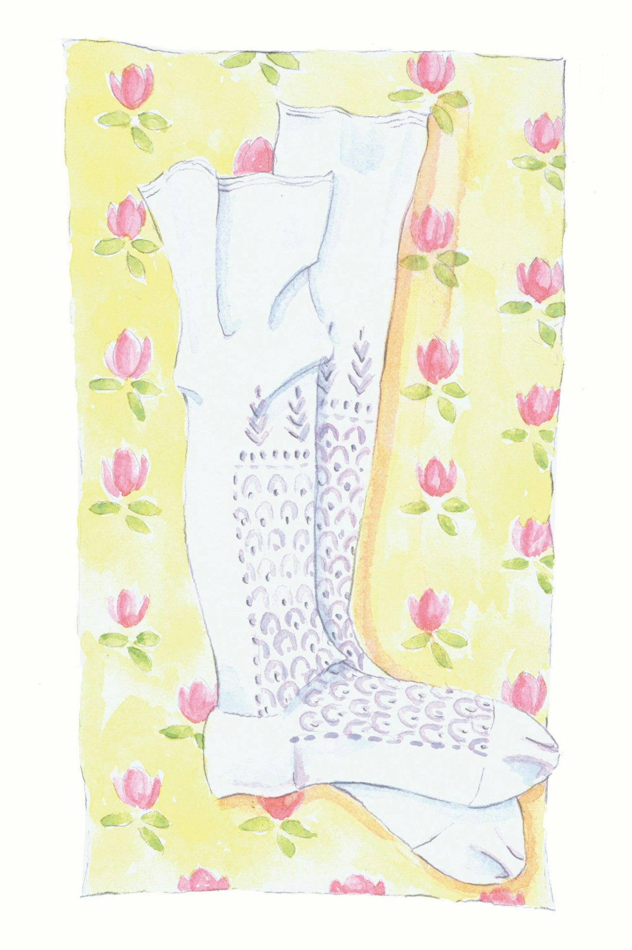 Watercolor stockings