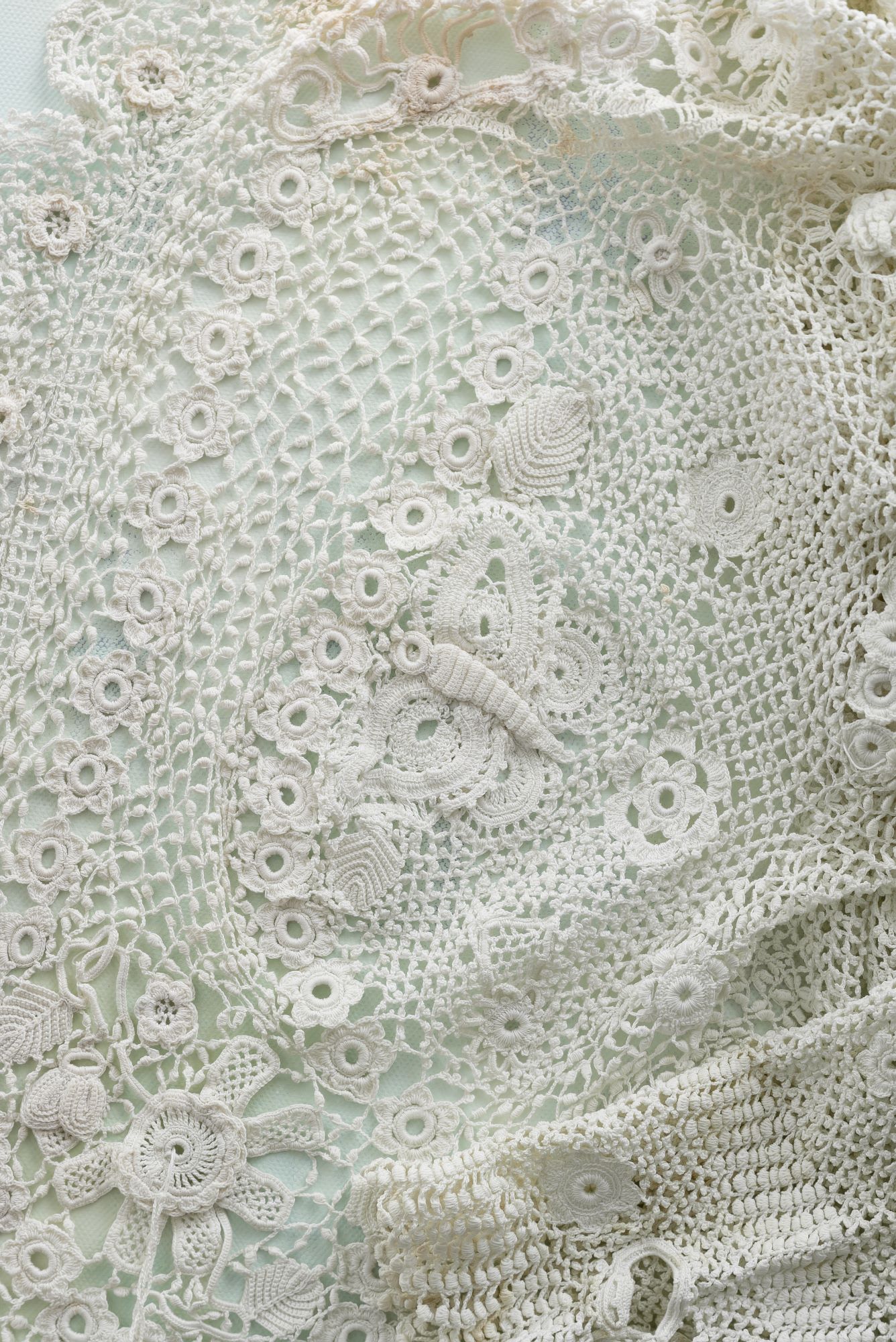 Ida May Allen wedding jacket close up