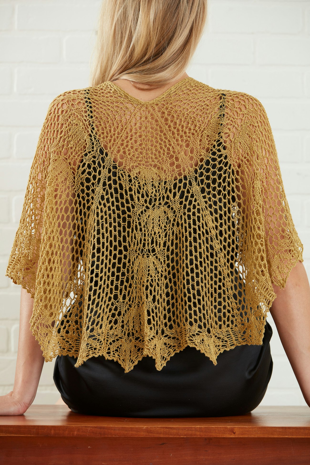 Golden Flower Shawl to Knit