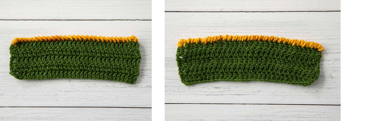 Crab Stitch Swatches