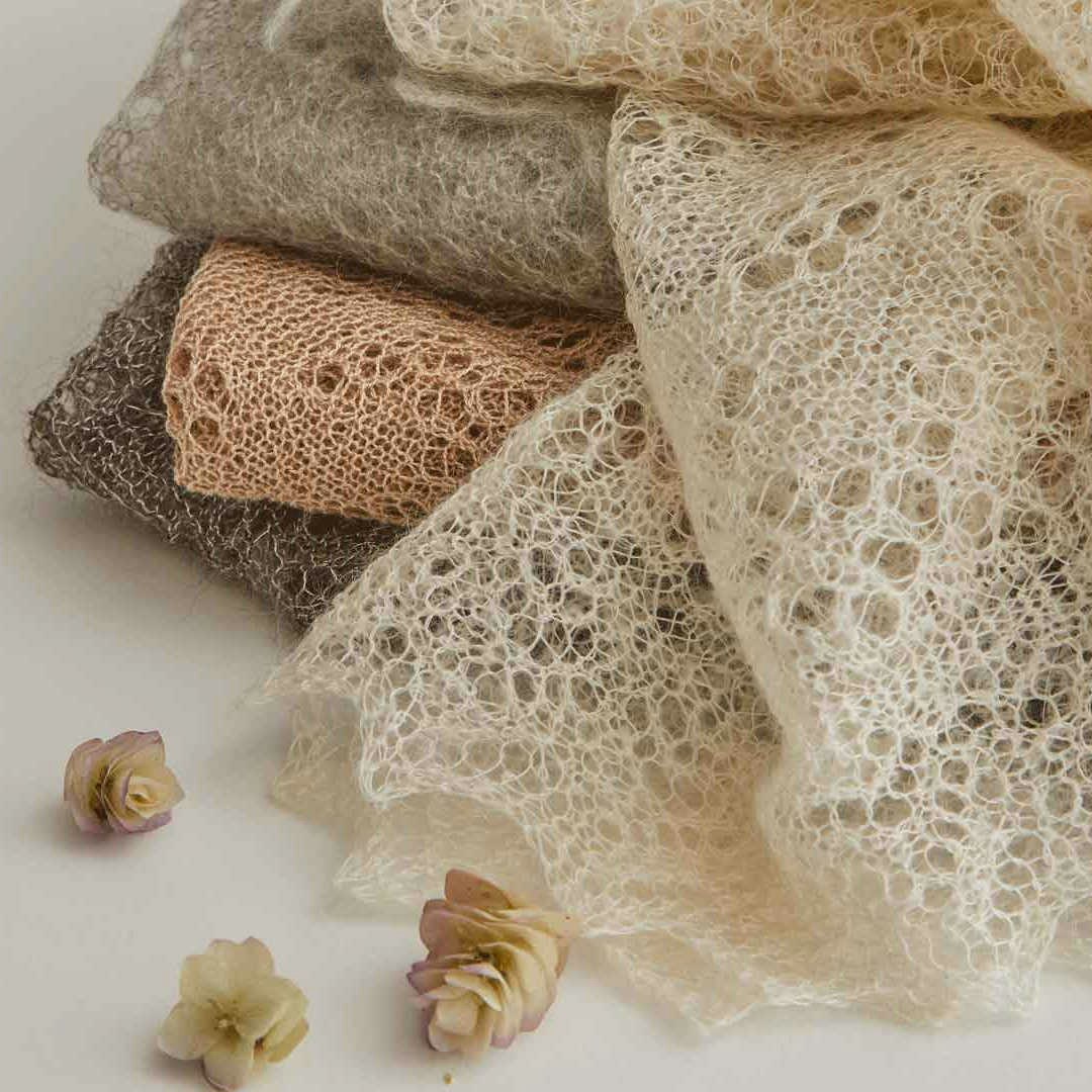 Orenberg Shawls Square Folded