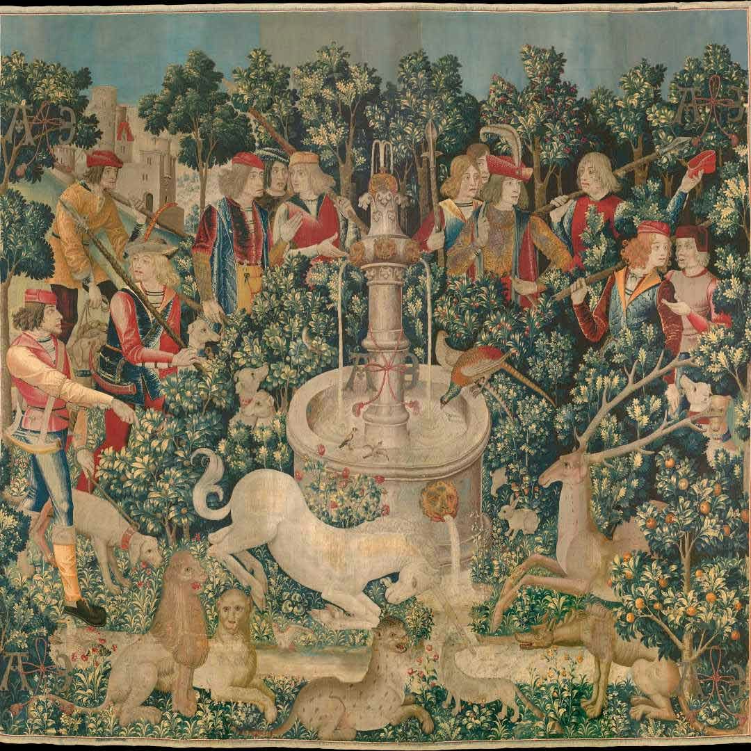 Unicorn Tapestry
