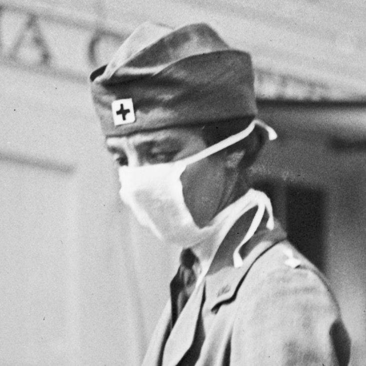 Nurse in mask