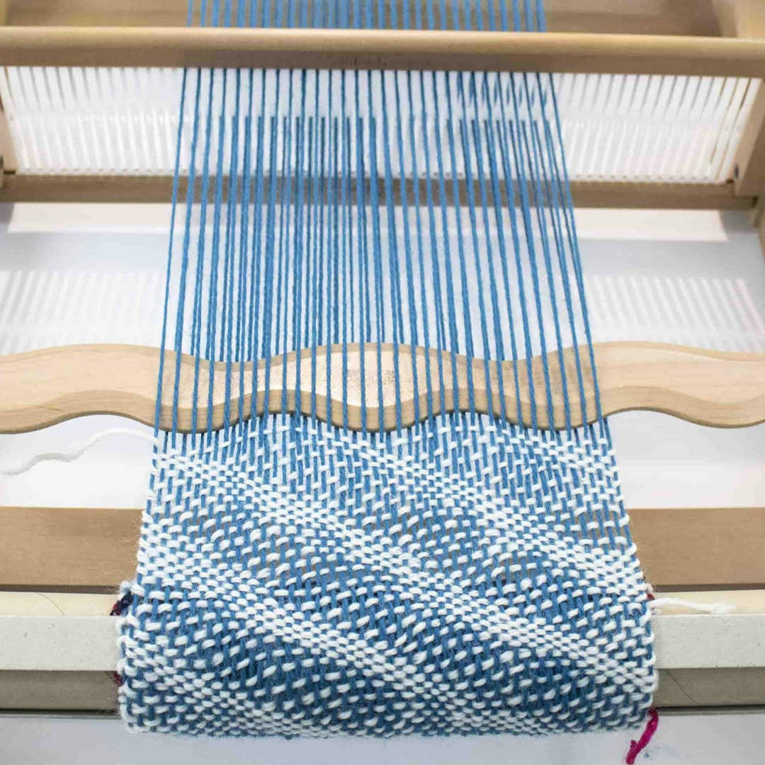 Liz Evans Wavy Weaving Diagonal Pattern