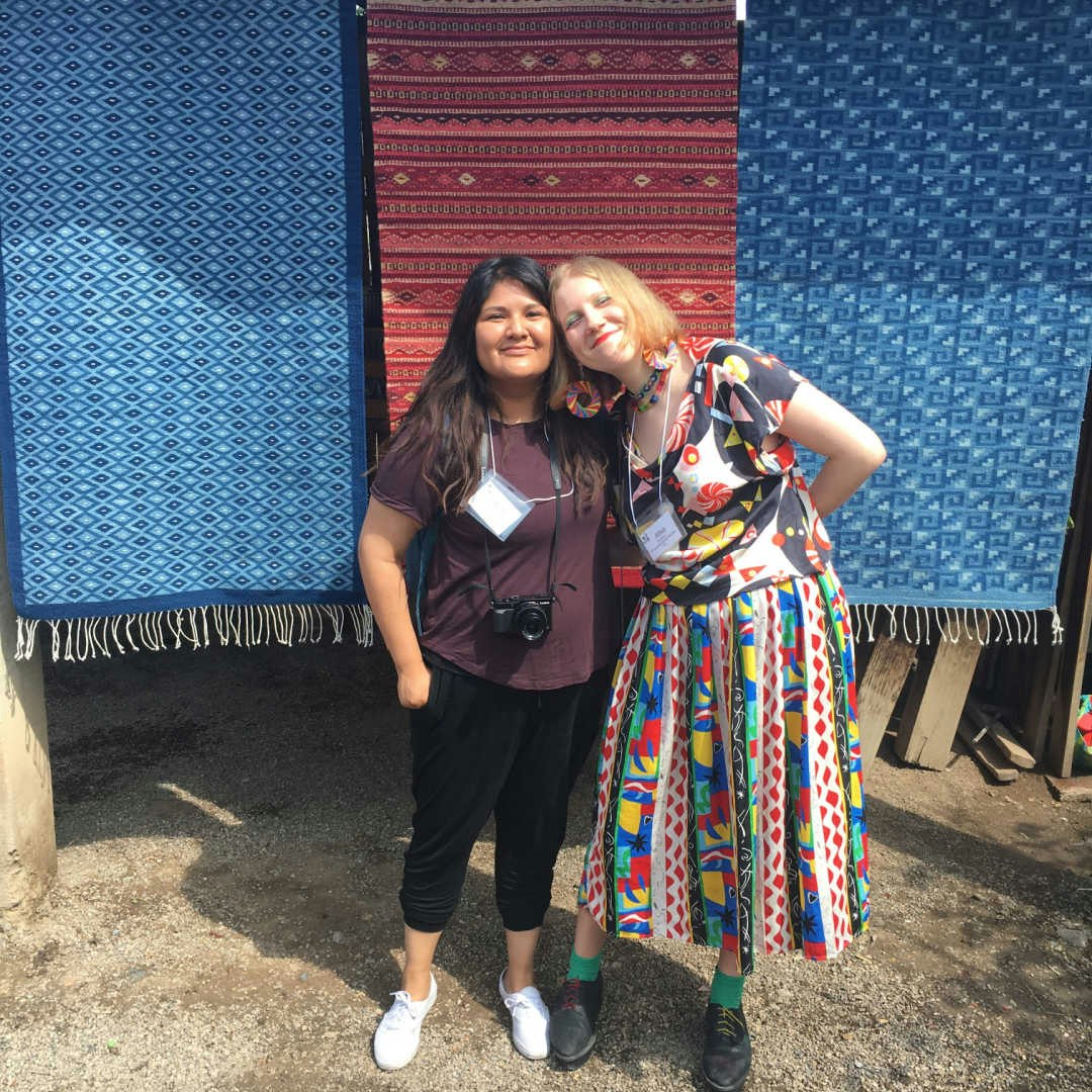 Two WARP attendees during previous year