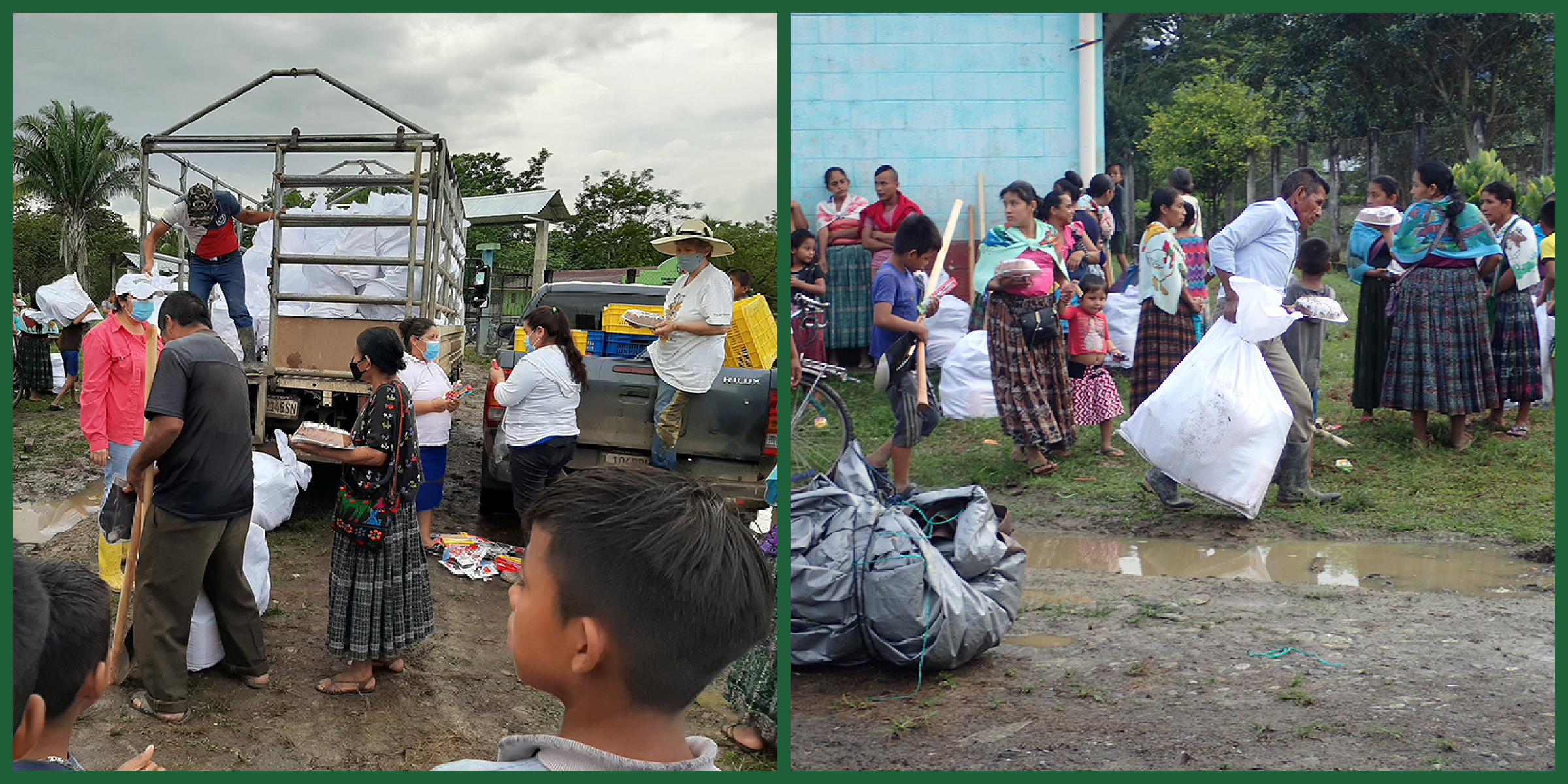 Mayan relief deliveries