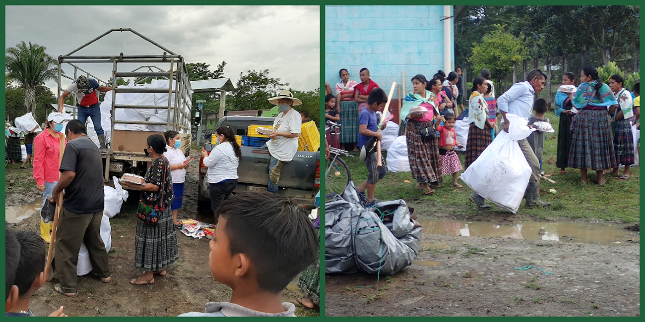 Mayan relief deliveries