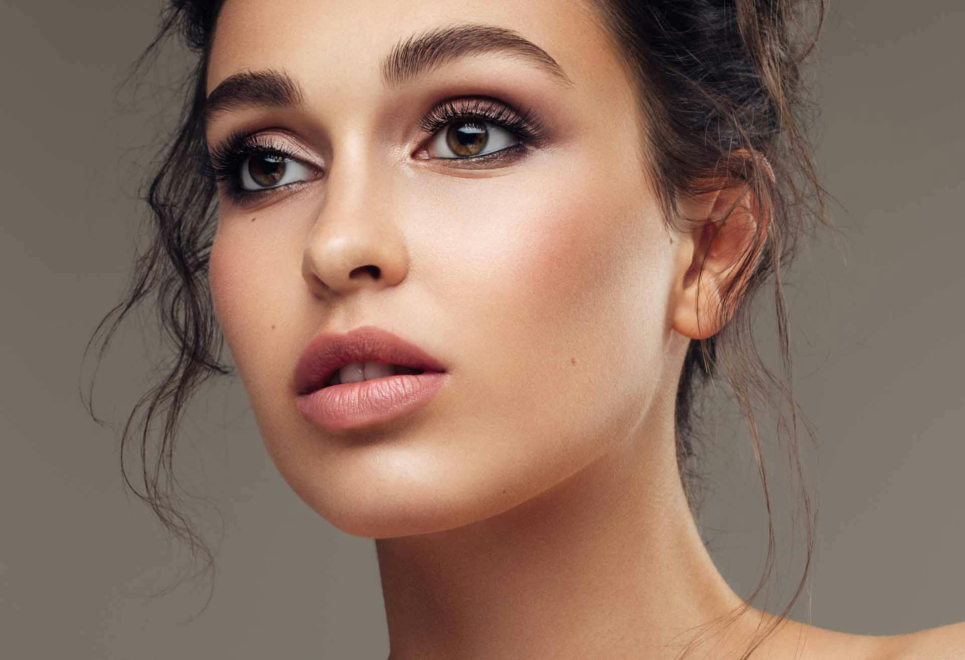 Close-up of a woman's face