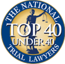 The National Trial Lawers Top 40 under 40 Logo