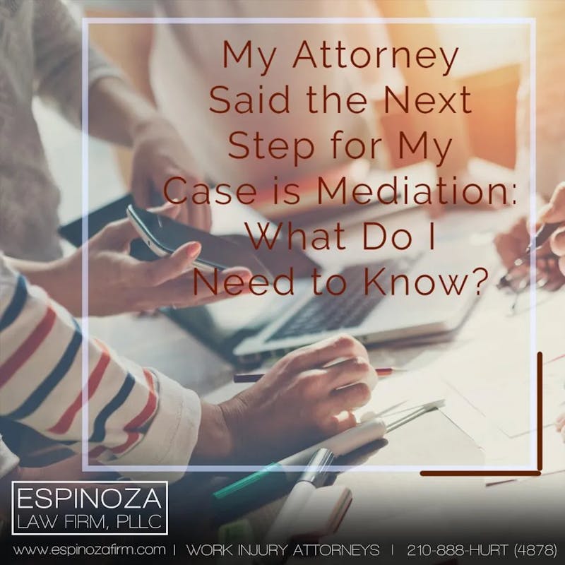 Mediation infographic