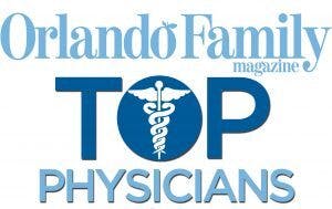 Orlando Family mag top physicians logo