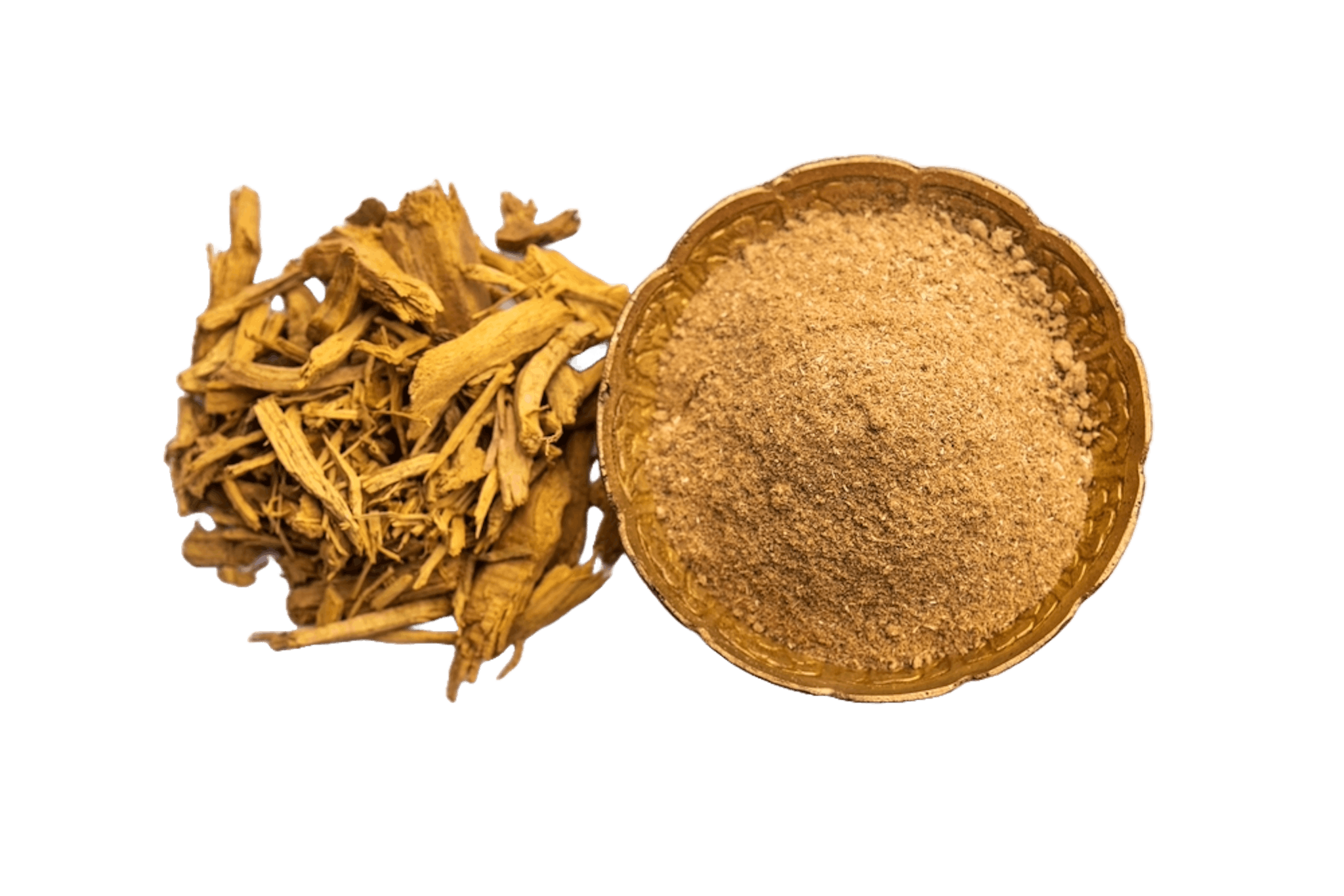 Daru Haldi chips and powder