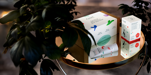 reset products on table