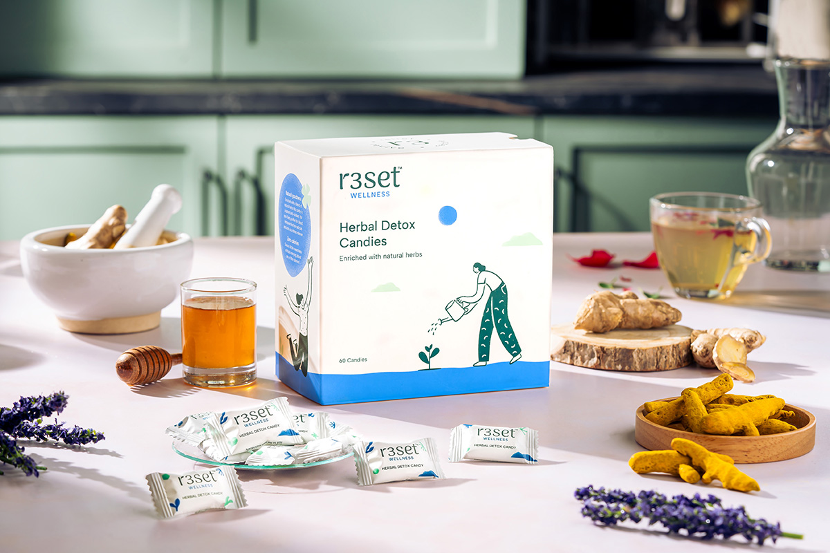 Buy RESET Herbal Detox Candies for Natural Cleansi