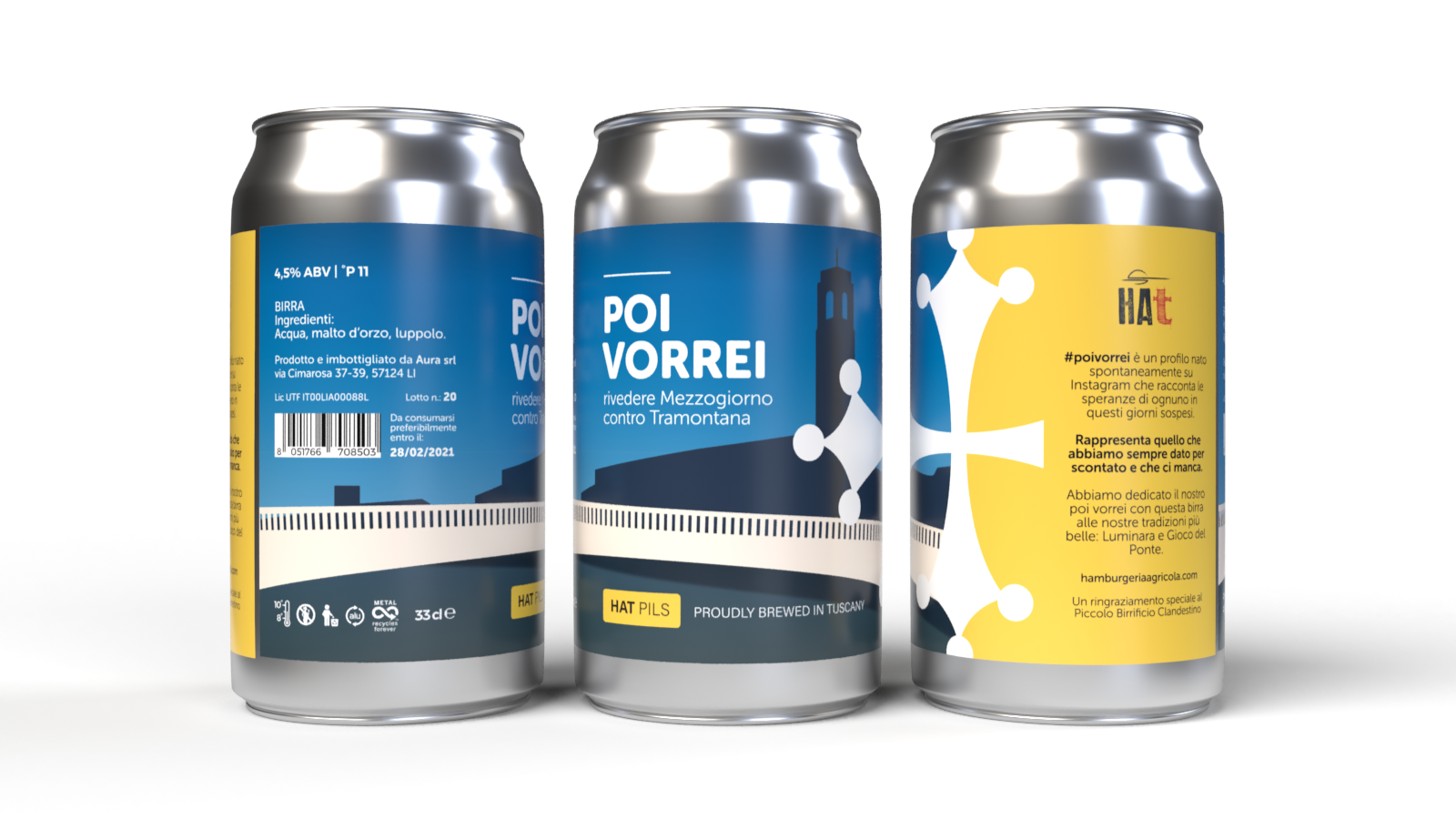 Etichetta Poi Vorrei Ponte di Mezzo etichetta birra commemorativa Ponte di Mezzo di Pisa