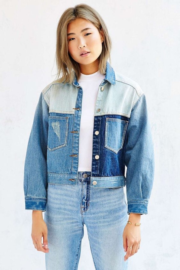 How to wear all denim