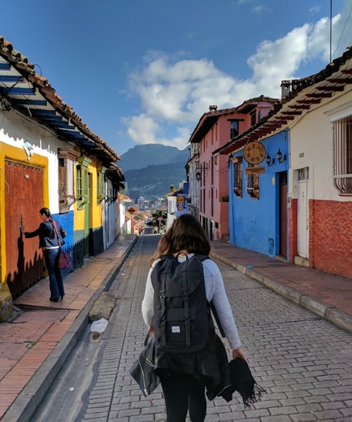 Authentic shopping tour in Bogotá + rooftop experience