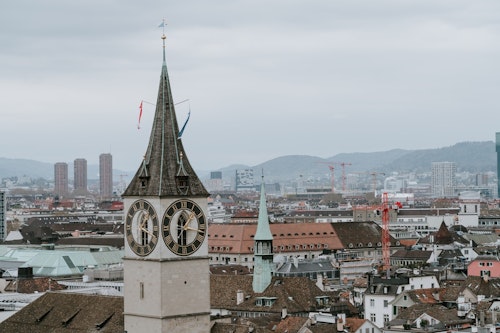 Shopping tour in Zurich