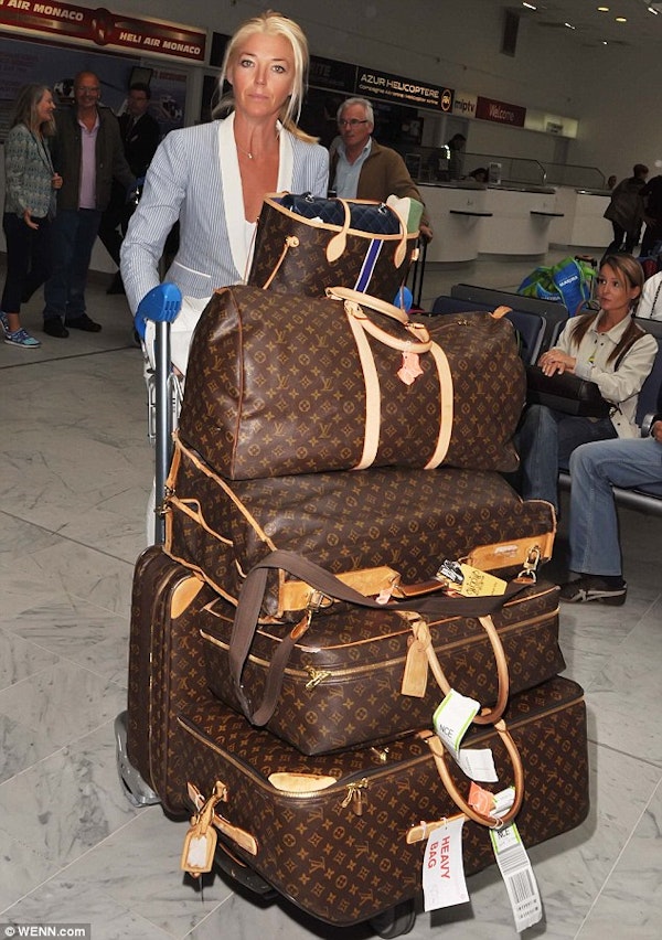 celebrity travel luggage