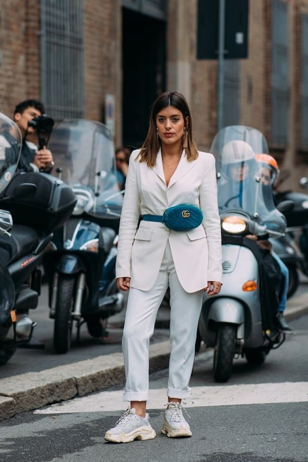 All-White Outfit