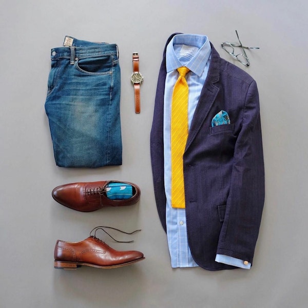 Men: 5 easy ways to add a pop of color to your outfits