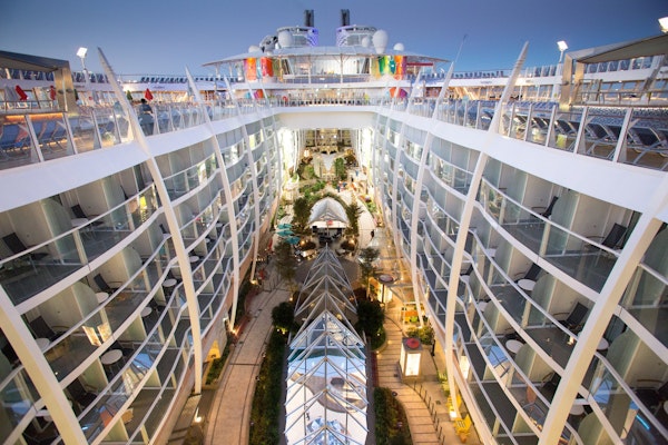 Luxury shopping during your cruising trip