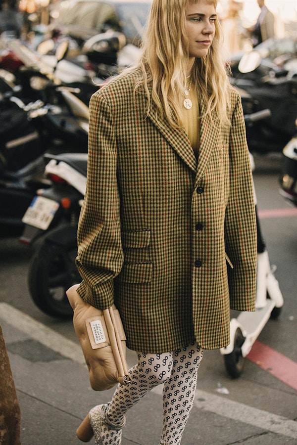 What to combine with checkered jackets this Fall