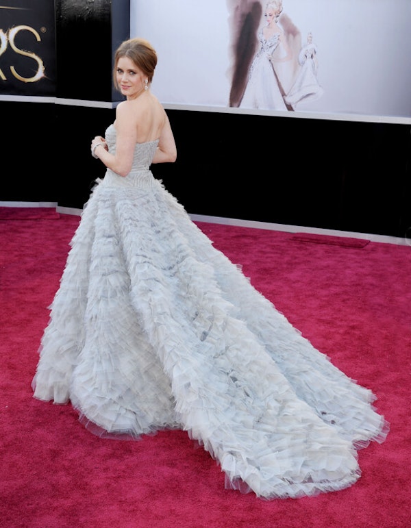 Celebrities wear Oscar de la Renta 