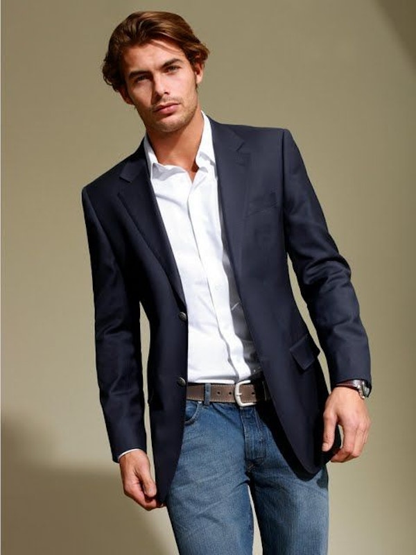 Business style - how to wear jeans in office and look formal Business style - how to wear jeans in office and look formal