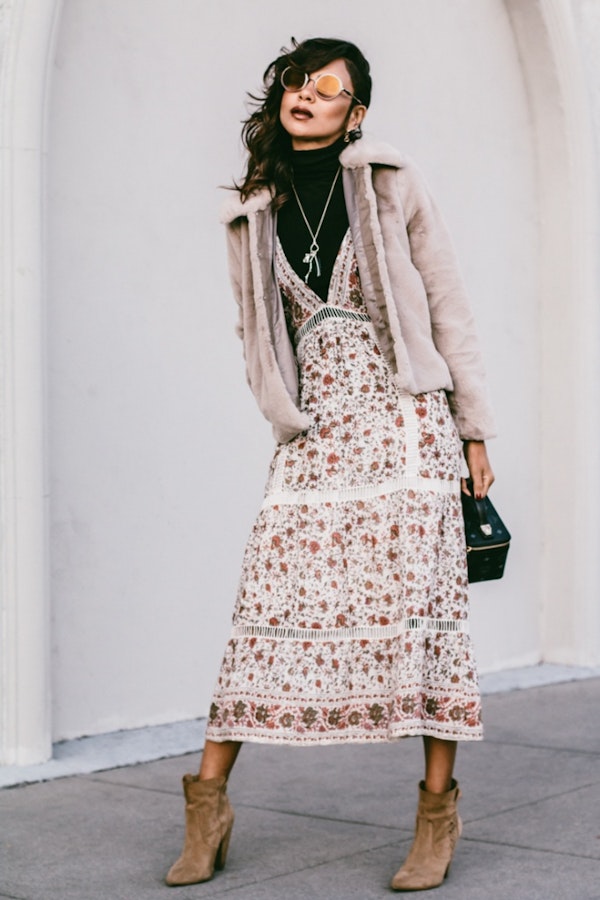 How to wear thin and light summer dresses in Autumn and Winter How to wear thin and light summer dresses in Autumn and Winter