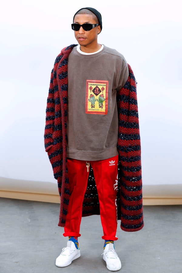 Steal his style: Pharrell Williams