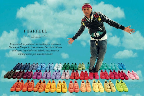 Steal his style: Pharrell Williams