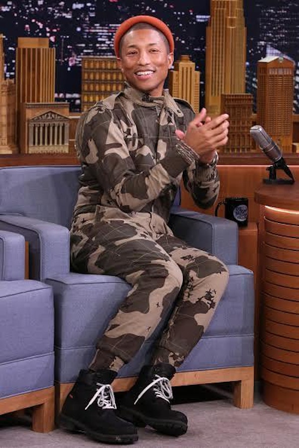 Steal his style: Pharrell Williams