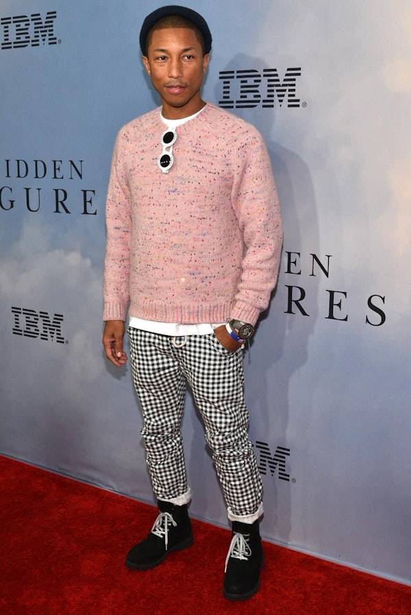 Steal his style: Pharrell Williams