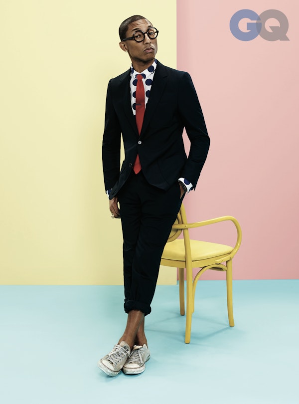 Steal his style: Pharrell Williams