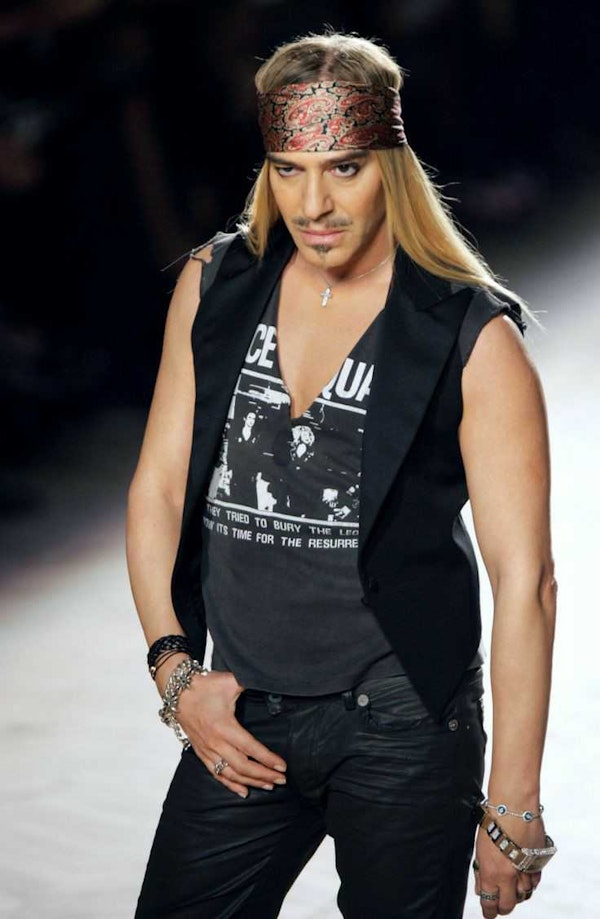 The rules of a style by John Galliano, who celebrates his 59th birthday