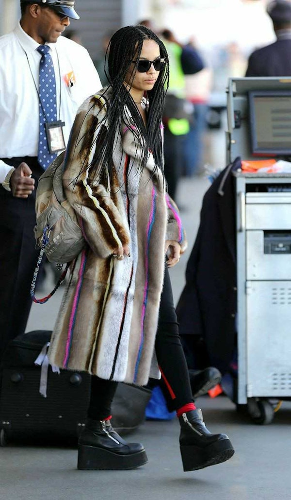 Steal her style: Zoe Kravitz