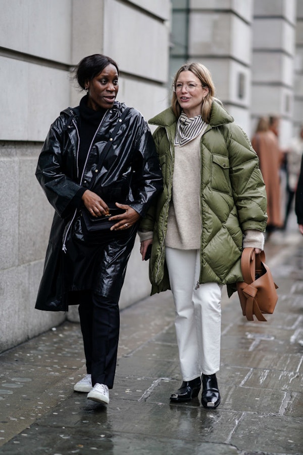 The most stylish monochrome down jackets this Winter