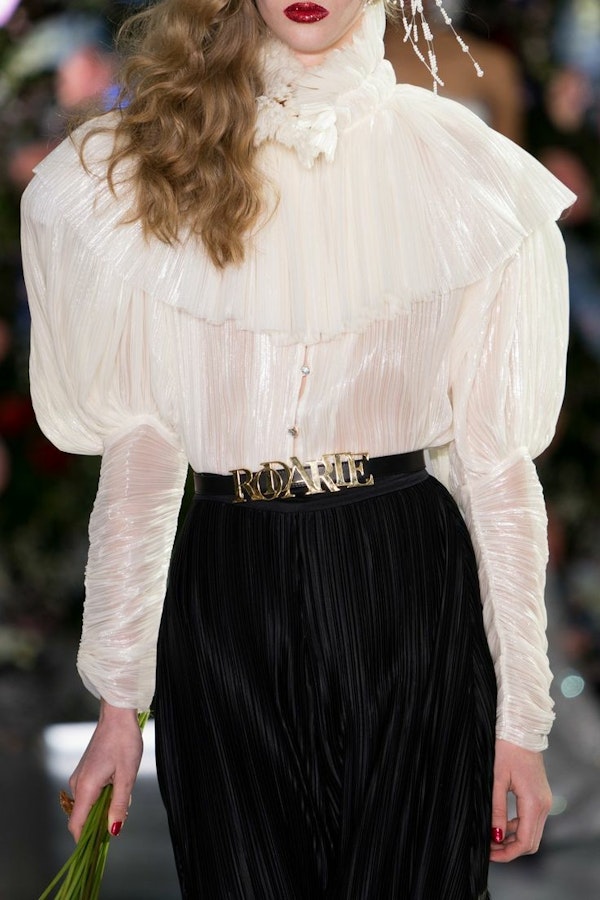 Elegant blouses for New Year's party