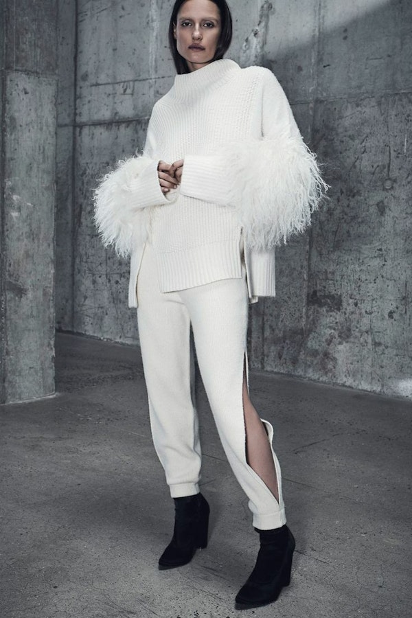 How to wear a white this winter