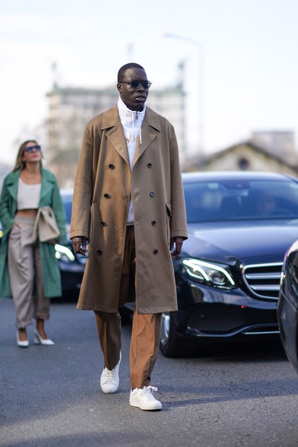 The best coat for men this Spring - look at the guests of fashion weeks