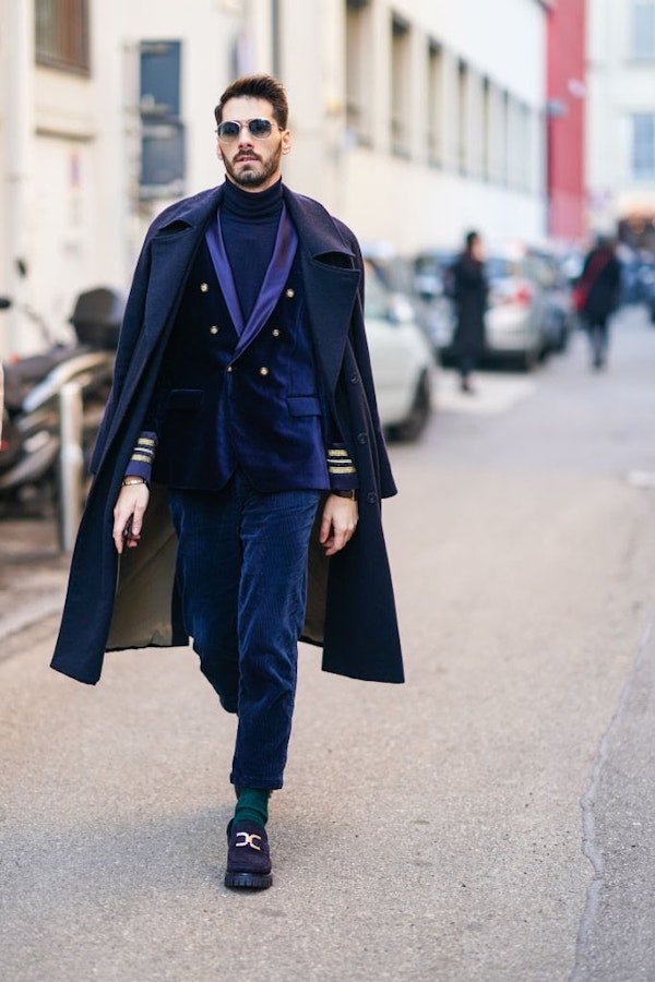 The best coat for men this Spring - look at the guests of fashion weeks